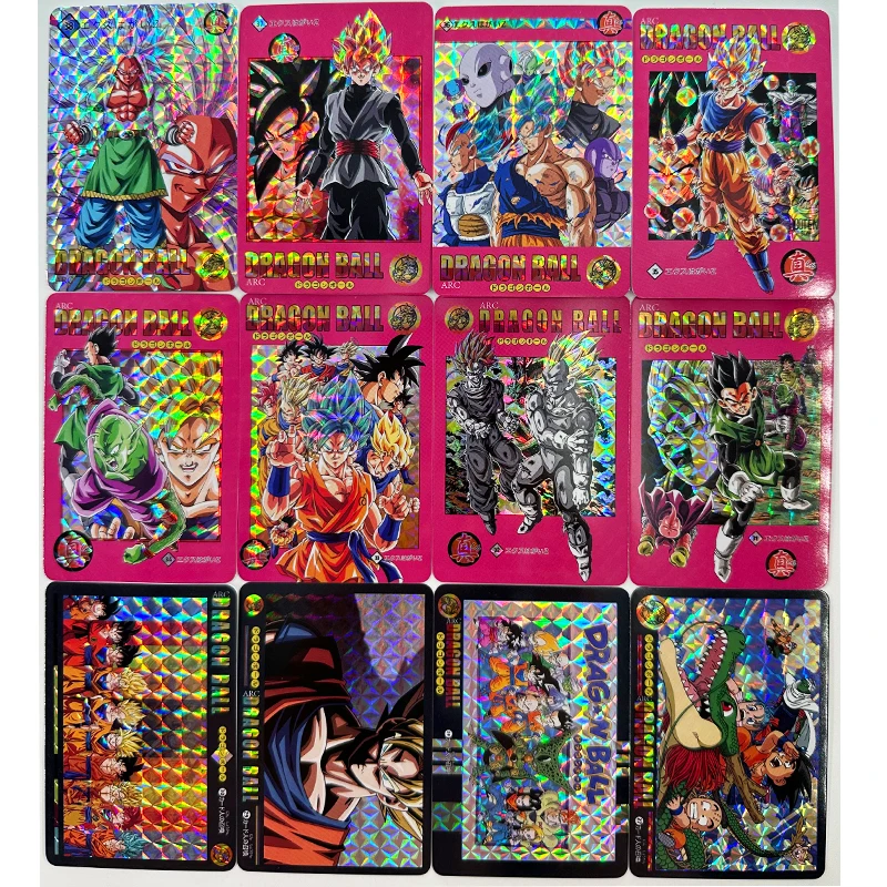 50pcs/set Dragon Ball Goku Vegeta Z GT Super Saiyan Heroes Battle Card Ultra Instinct Game Collection Cards view 2