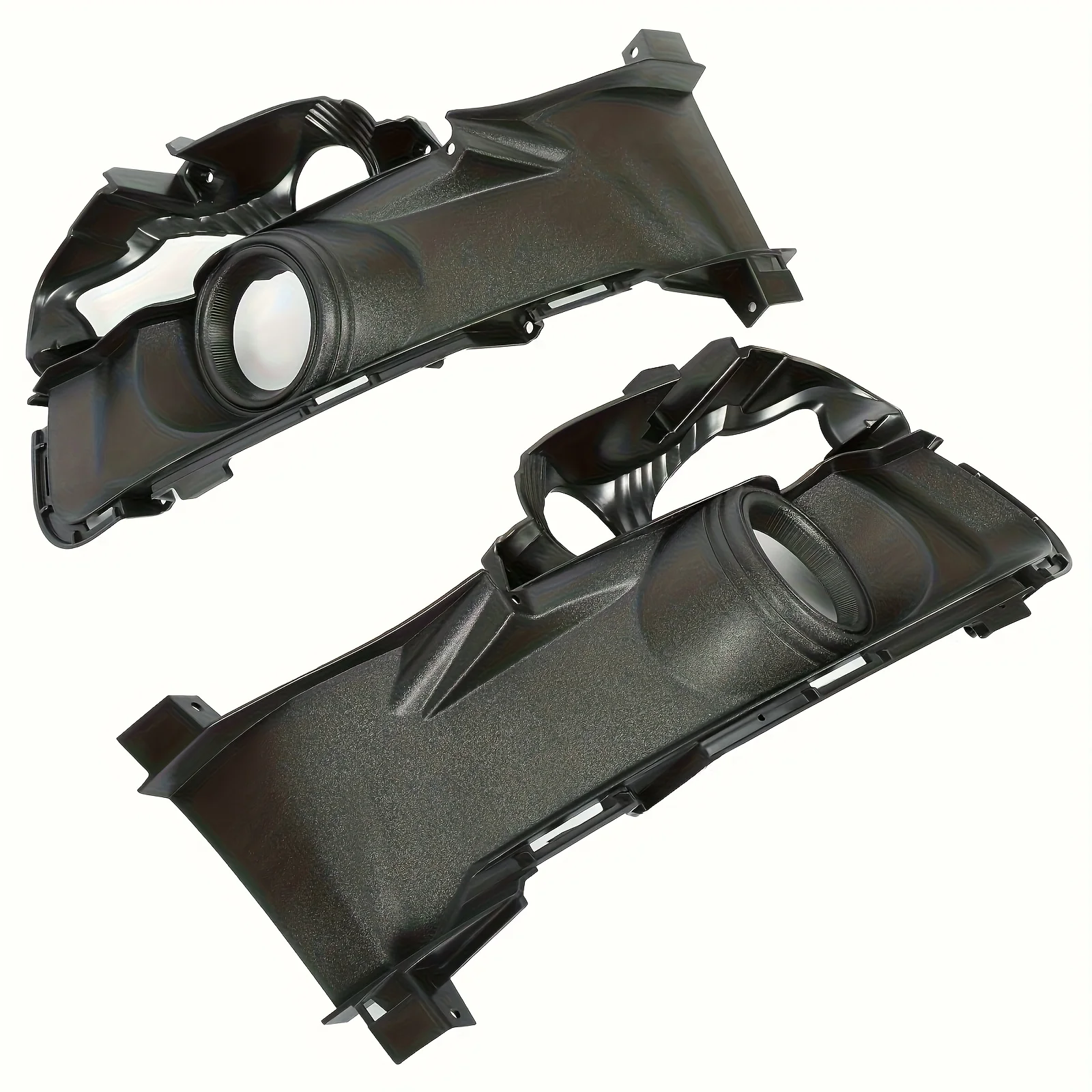 Fog Light Cover For Ford For Mustang For EcoBoost/GT Fog 2015-2017 LH & RH Pair ABS