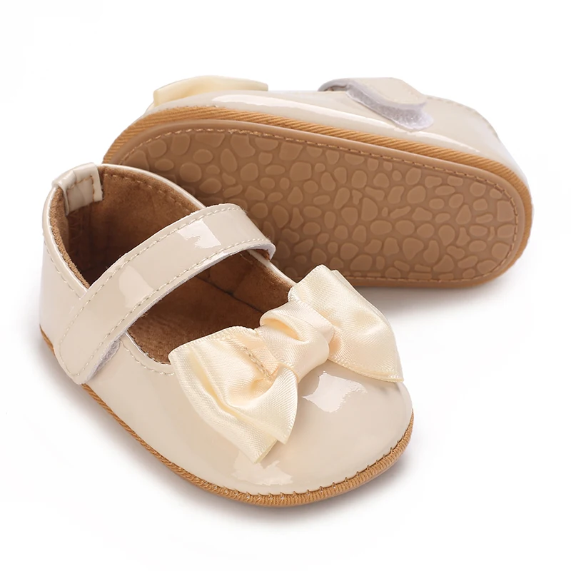 Baby Shoes Autumn New Comfortable And Cute Bow Princess Style Girl Baby Walking Shoes