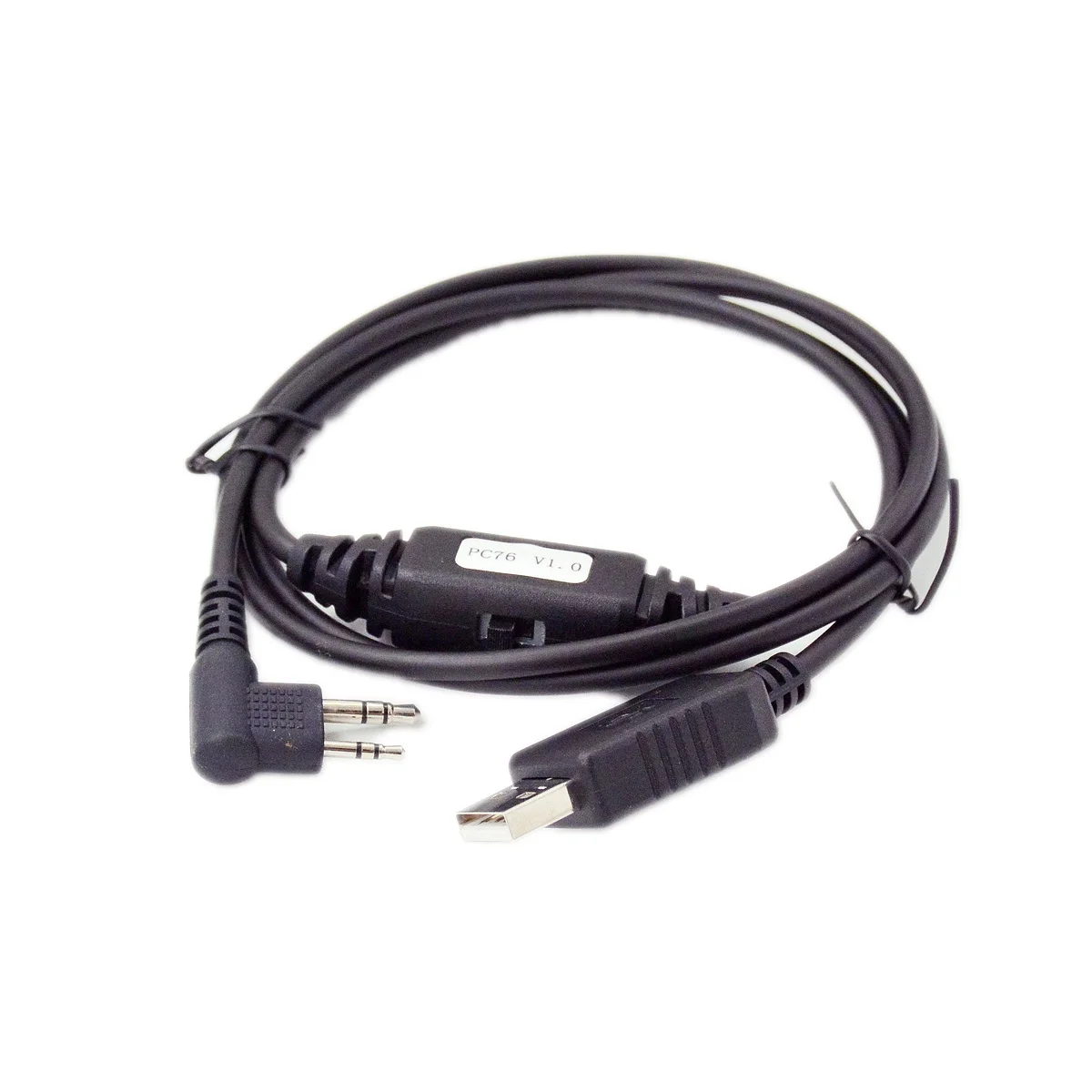 PC76 USB Programming Cable 2 Pin for Hytera BD505 BD555 PD405 PD485 TC508 TC610 TC700Ex Walkie Talkie PC Data Wire