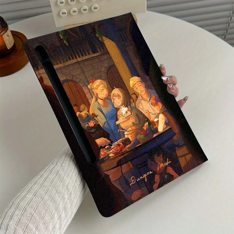 

Delicious in Dungeon Tablet Case For Samsung Galaxy Tab S7 S8 S9 S10 FE Plus Lite 11 12.4 13.1 Inch