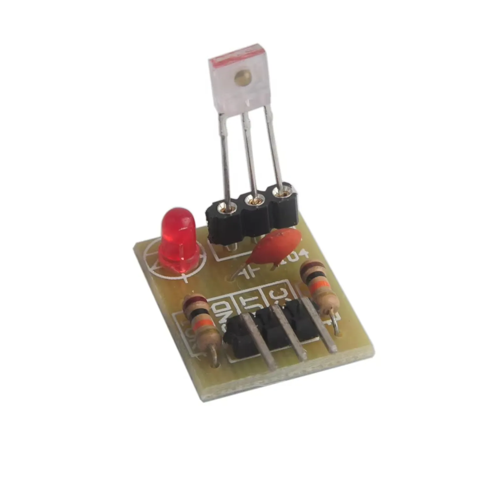 Kit moduli trasmettitore e ricevitore laser Keyes 5V (5 pezzi + 5 pezzi) per Arduino con portata di ambiente scuro di 1200 m