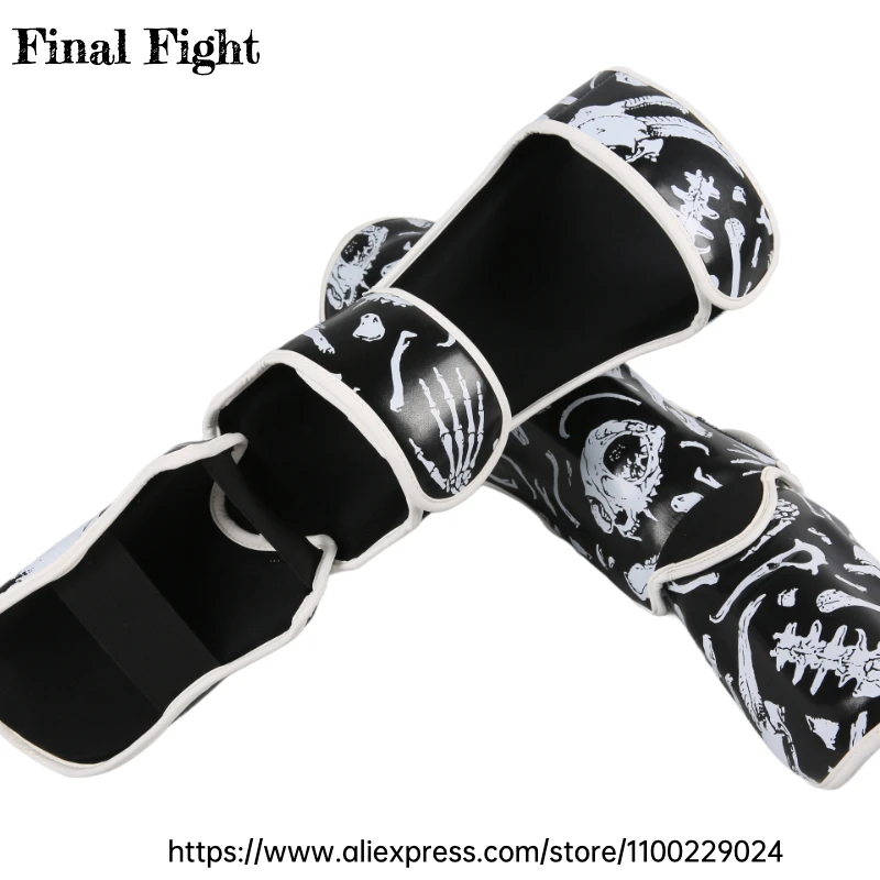 

Shin Guard for Muay Thai Kickboxing MMA Men Women Kids Martial Arts Sparring BJJ Boxing Equipment Leather Leg Foot Protector