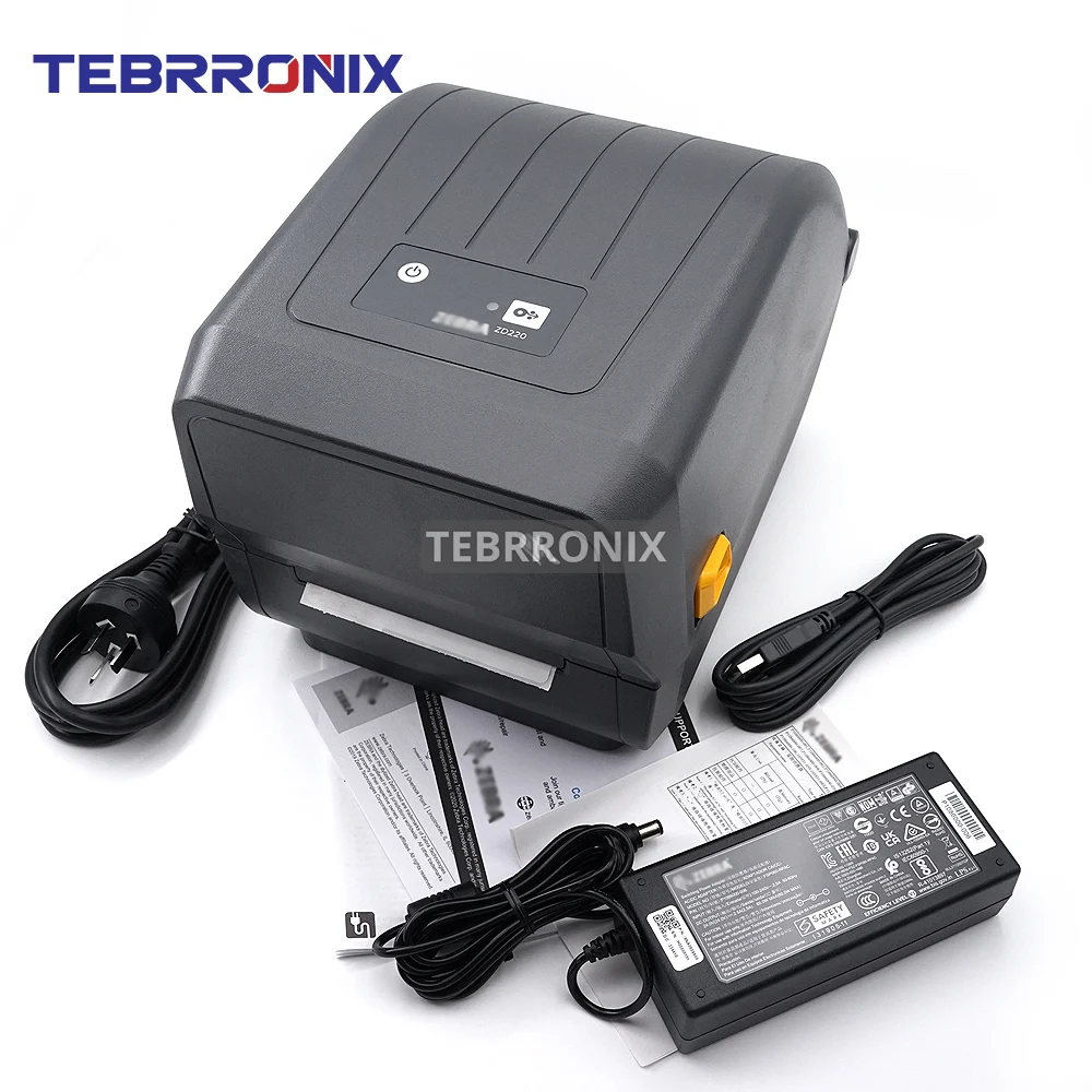 New Original ZD220T 203dpi Thermal Barcode Printer ZD22042-T0GG00EZ Desktop Label Printer