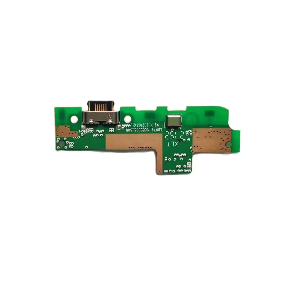 For Oukitel C21 PRO Cell Phone Inner Loud Speaker Buzzer Ringer+USB Board Charging Dock+Power Button FPC Cable+Earpiece Receiver