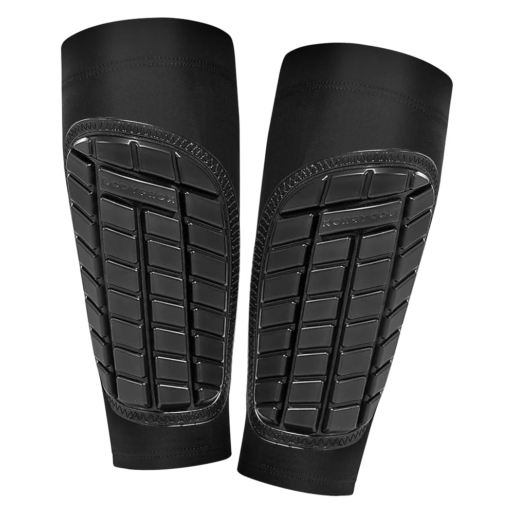 1Pair Football Soccer Shin Guards, High Impact Resistant Calf Compression Sleeve Shin Guards Soccer, Soccer Shin Guard