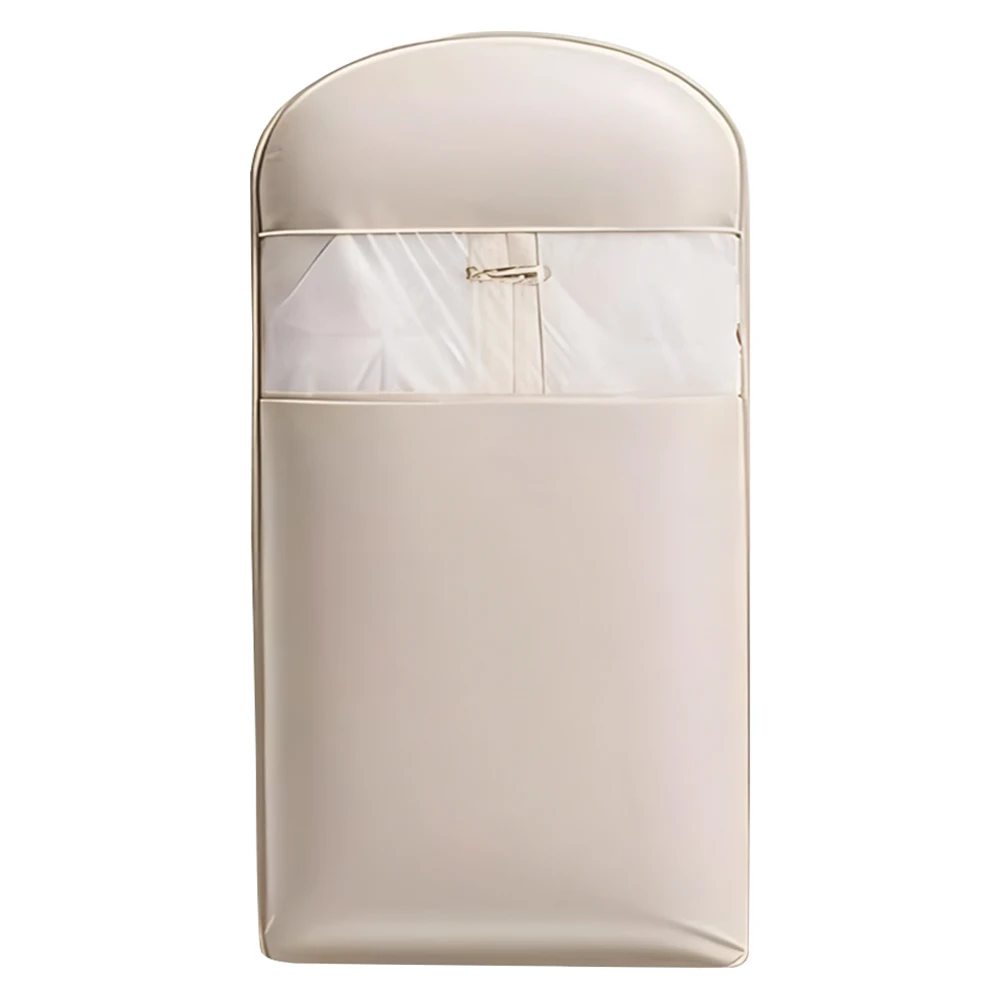 

Space Saving Hanging Garment Bag with Self Compression Zipper Space Saver Closet Organizer Coat Storage Bag for Down Coat Jacket