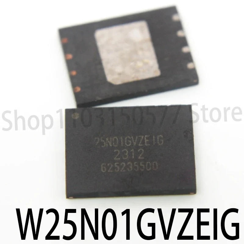 1piece SMD W25N01GVZEIG WSON-8 3V 1Gb serial NAND flash memory chip