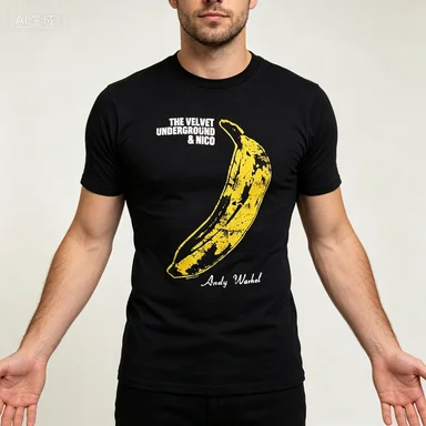 Retro Tee Vintage Pop Art Banana Print 2026 Edition Unisex Tshirt Gift for Him Retro Art Signature Graphic For Family Matching
