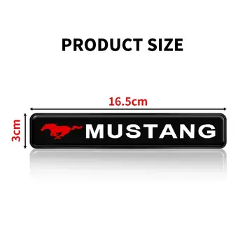 適用於福特野馬、謝爾比GT 350/500、眼鏡蛇、福克斯2/3 MK3、翼虎的汽車前引擎蓋格柵標誌LED防水改裝燈 8 最佳銷售 LED福特標誌 - №6