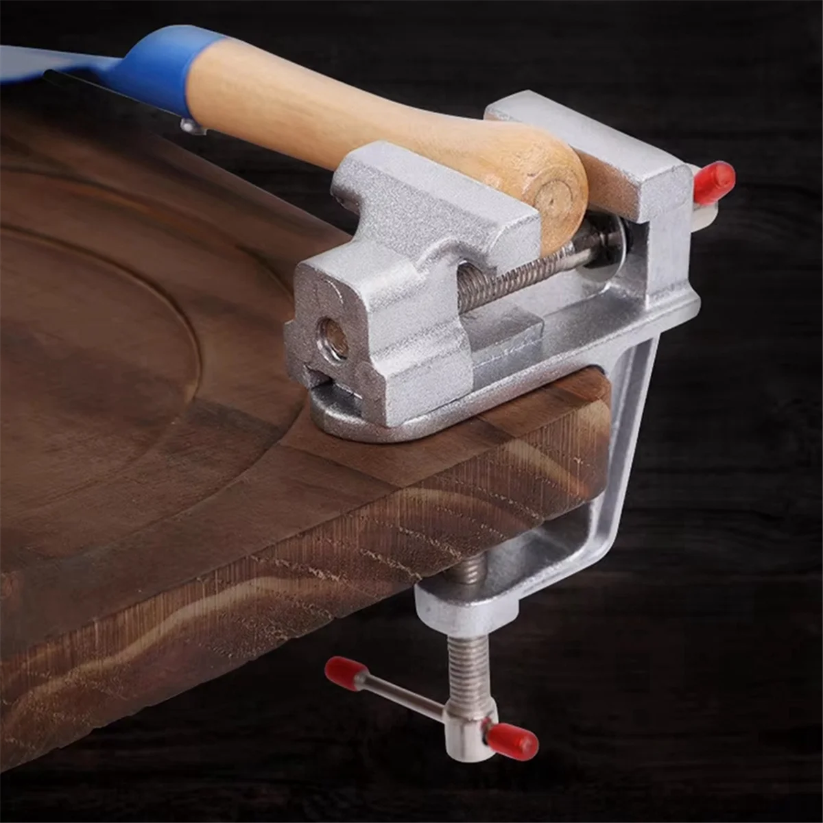 

【2025-Electronics】{Mini Bench Vise Multi-Function Micro-Type Small Jeweler Hobby Clamp Bench Flat-Nose Vise Tool Vise