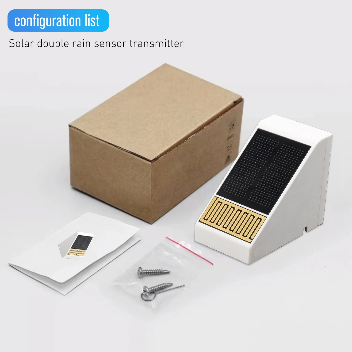 Wind-Sun Sensor for Motorized Retractable Awning, Automatic Weather Sensor with Sunlight and Wind Detection for AM45/AM56 Opener