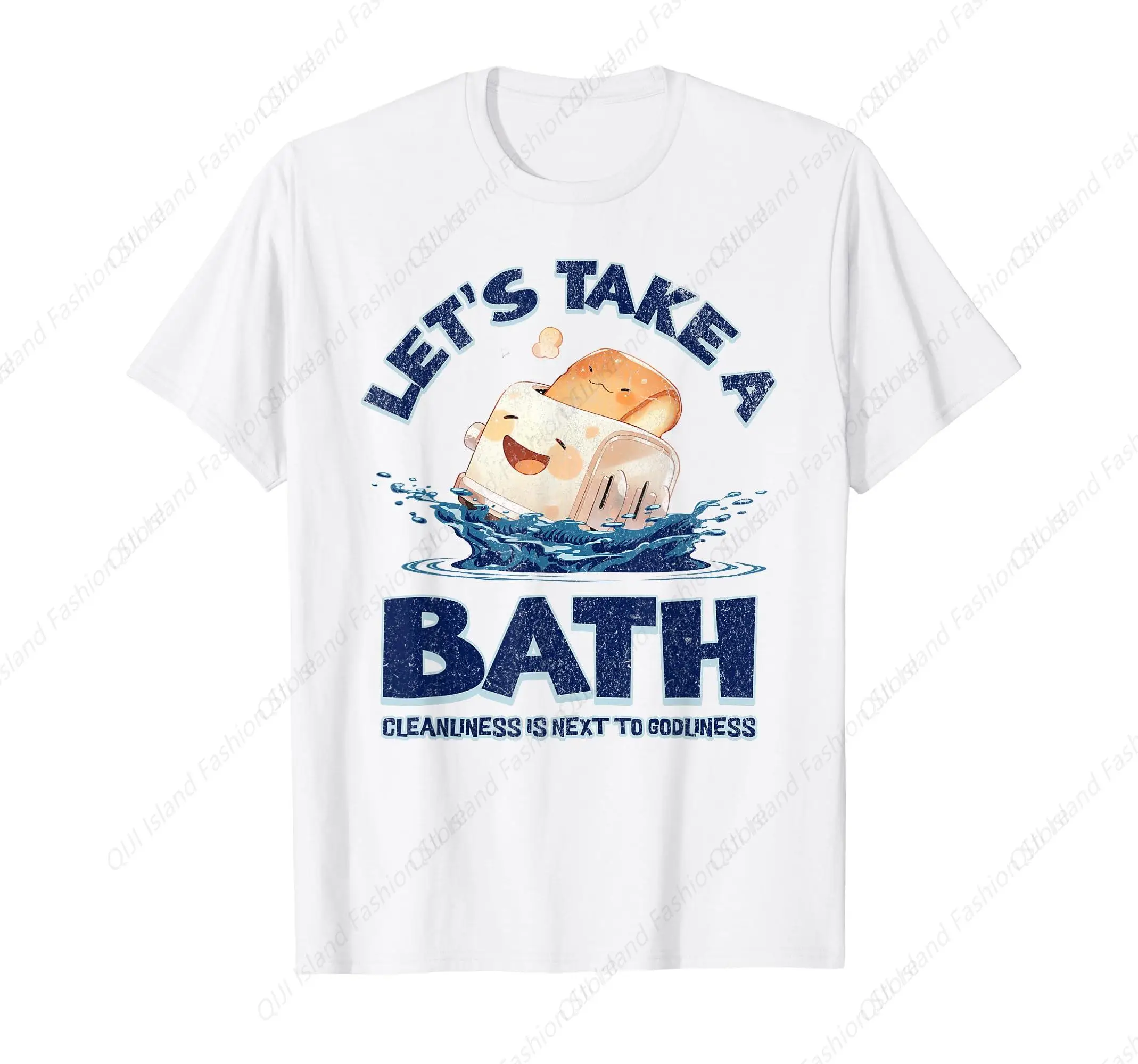 

Live Laugh Toaster Bath T-Shirt
