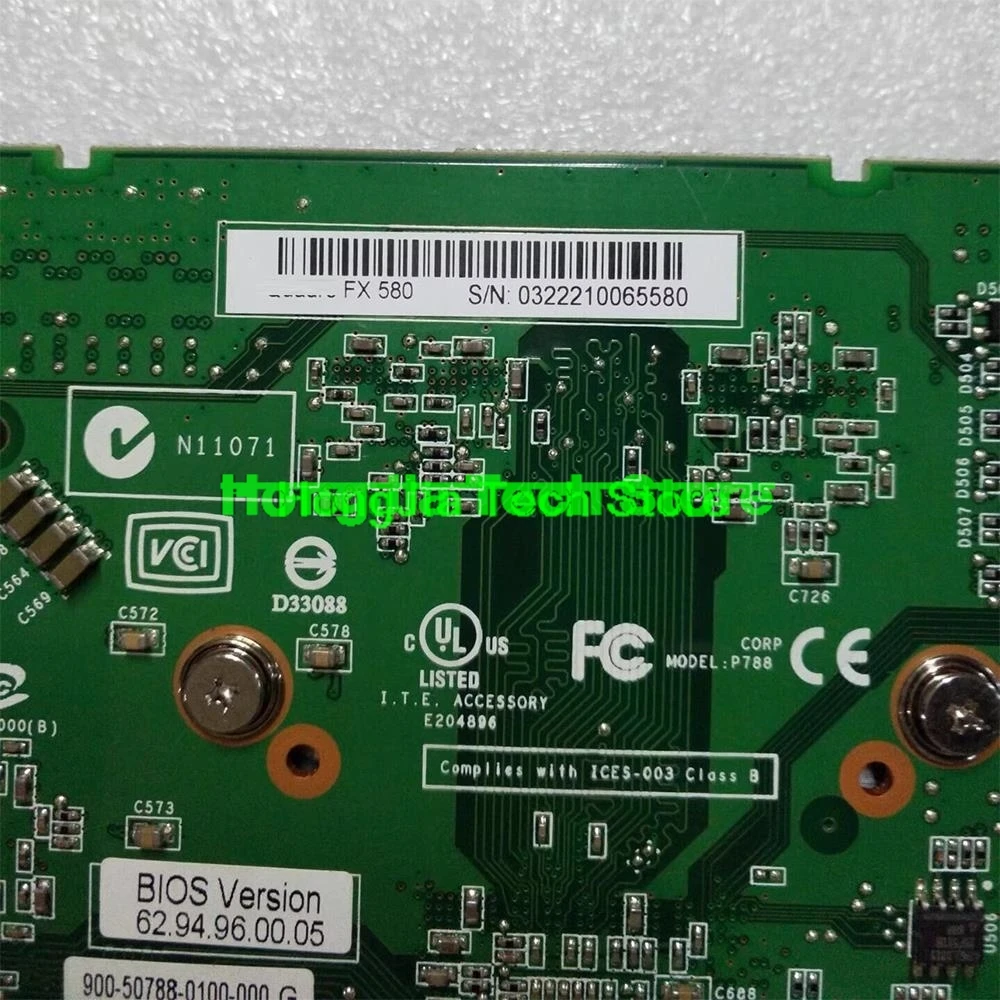 FX580 512M Professional Graphics Card With Dual DP Support And 2K high-definition Medical Card