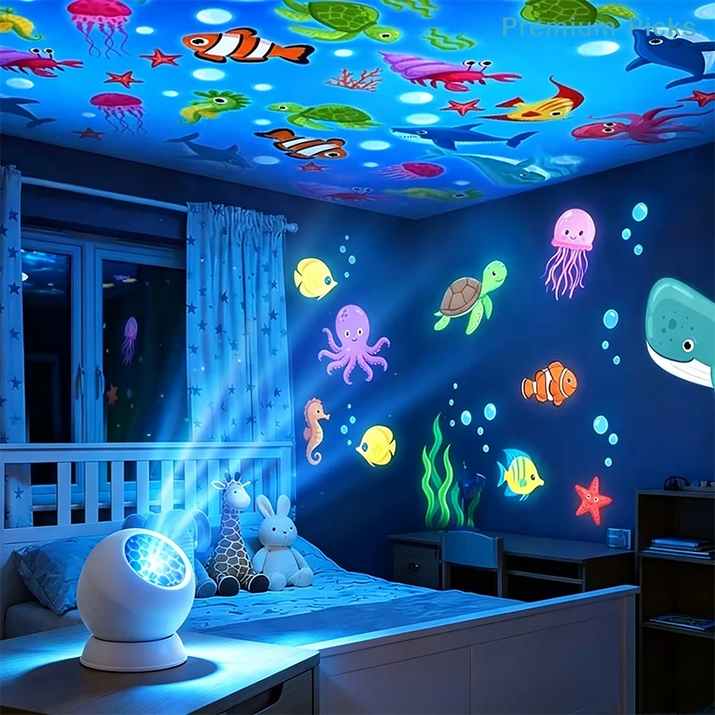 โปรเจคเตอร์แสงดาว LED แบบพกพา  - Baby Nursery Night Light บทวิจารณ์และราคา