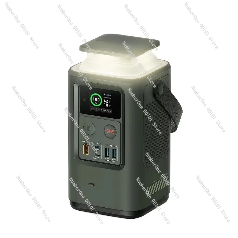 548 Power Bank Station 60000mAh Portable Outdoor Generator 87W with Smart Digital Display Retractable Auto Lighting