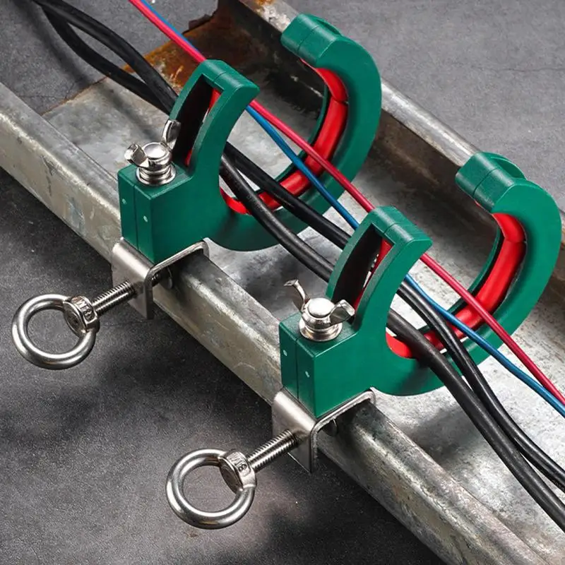 Cable Tray Rollers Cable Laying Roller Helper Adjustable Clamp Pulley Cable Tray Roller Efficient Cable Wire Threading Tool