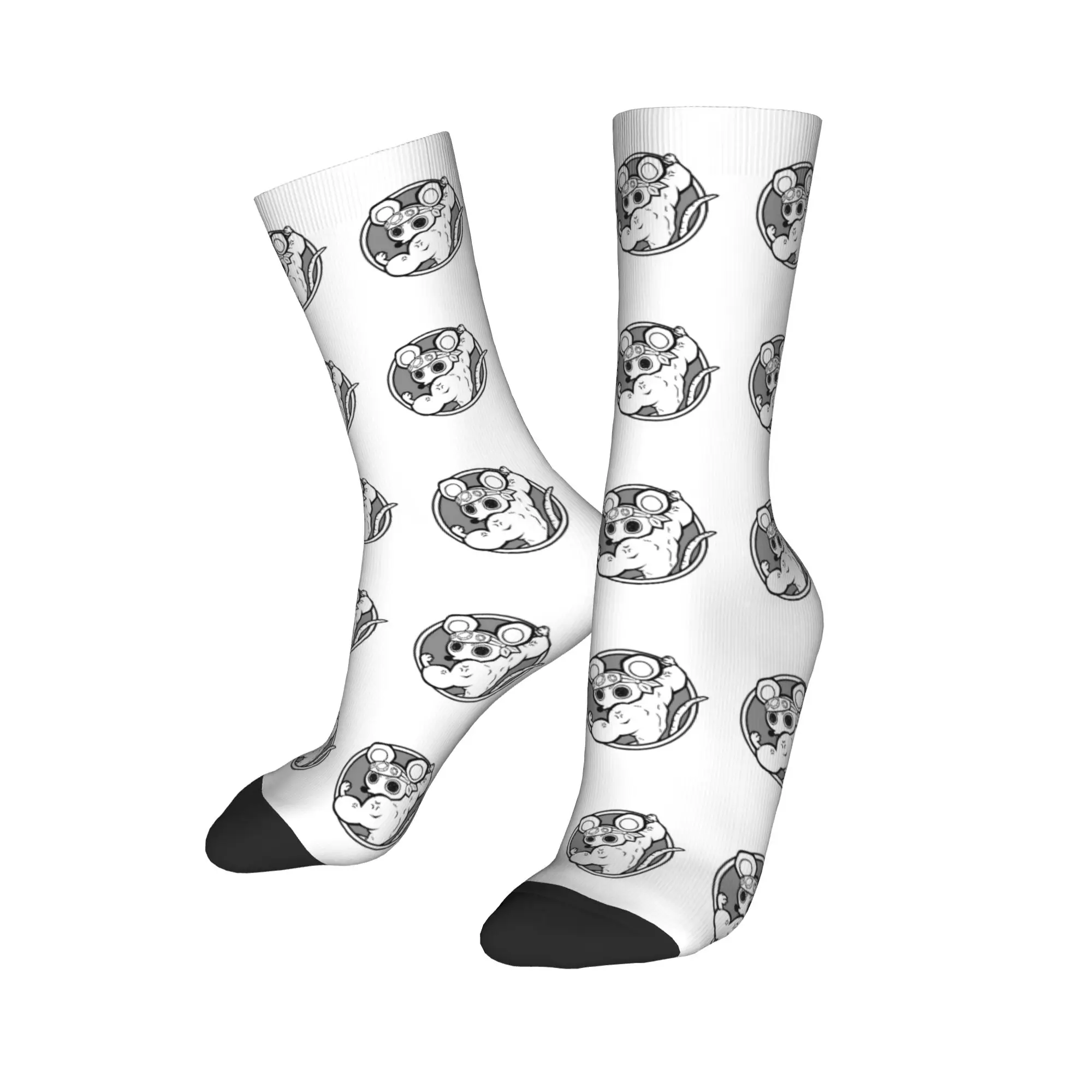 Demons Slayers Anime Socks Men Women Polyester Fashion  Socks Novelty Spring Summer Autumn Winter Middle Tube Socks Gift