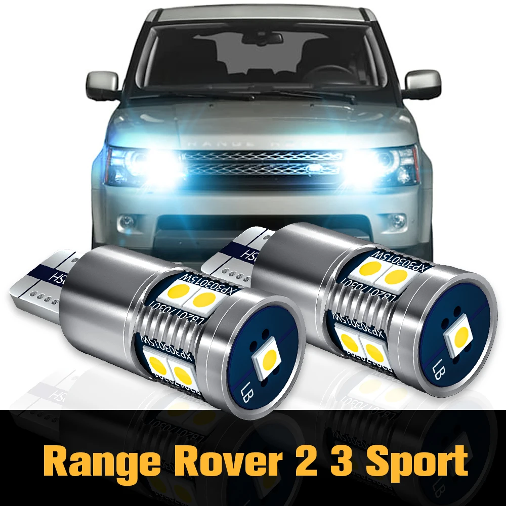 

2x Canbus LED Clearance Light Parking Lamp Accessories For Land Rover Range Rover 2 3 Sport 1 1994-2013 2002 2007 2008 2009 2010