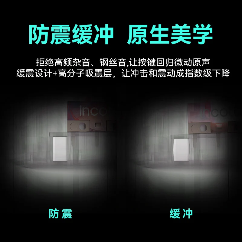 

Incott G23V2 Wireless Gaming Mouse PAW3395 3Mode 8K 2.4G Gaming Mouse 47g Lightweight Gasket Ergonomic Pc Gamer Accessory Mice