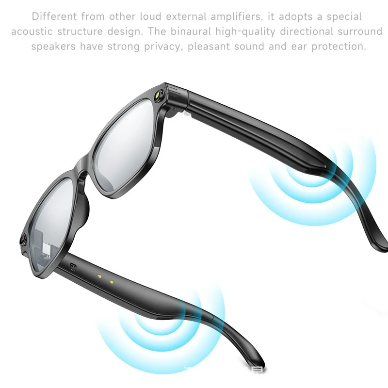 Xiaomi AI Smart Glasses 8-megapixel Camera Mini Camera Bluetooth Call Sunglasses Shooting Audio Listening Music Camera Glasses - Image 4