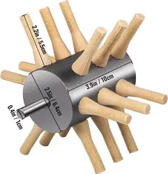 Bird Plucker Small Chicken Plucker Drill Attachment Quail Plucker Machine Pigeon Poultry Defeathering 18 Fingers Chicken Feather