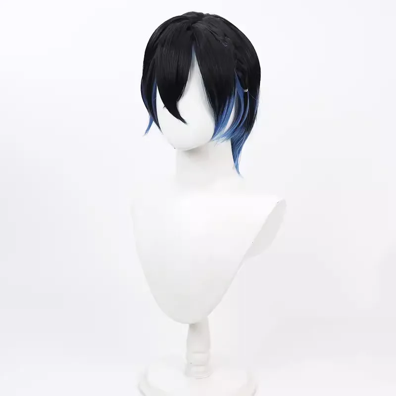 อาซูร์ เลน อุลริช ฟอน ฮุตเทน คอสเพลย์วิกผมไล่ระดับสีเกมมือถือของขวัญวันฮาโลวีน