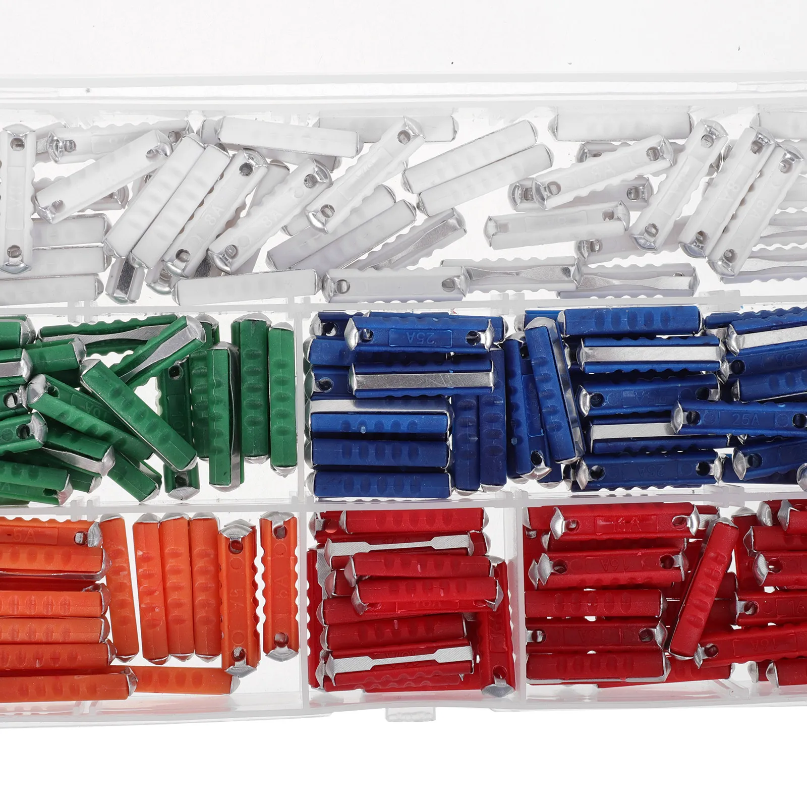 200Pcs Automotive Fuse Box Assortment Kit Micro Replacement Car Fuses 5A 8A 10A 16A 25A Circuit Protection for Suv Truck