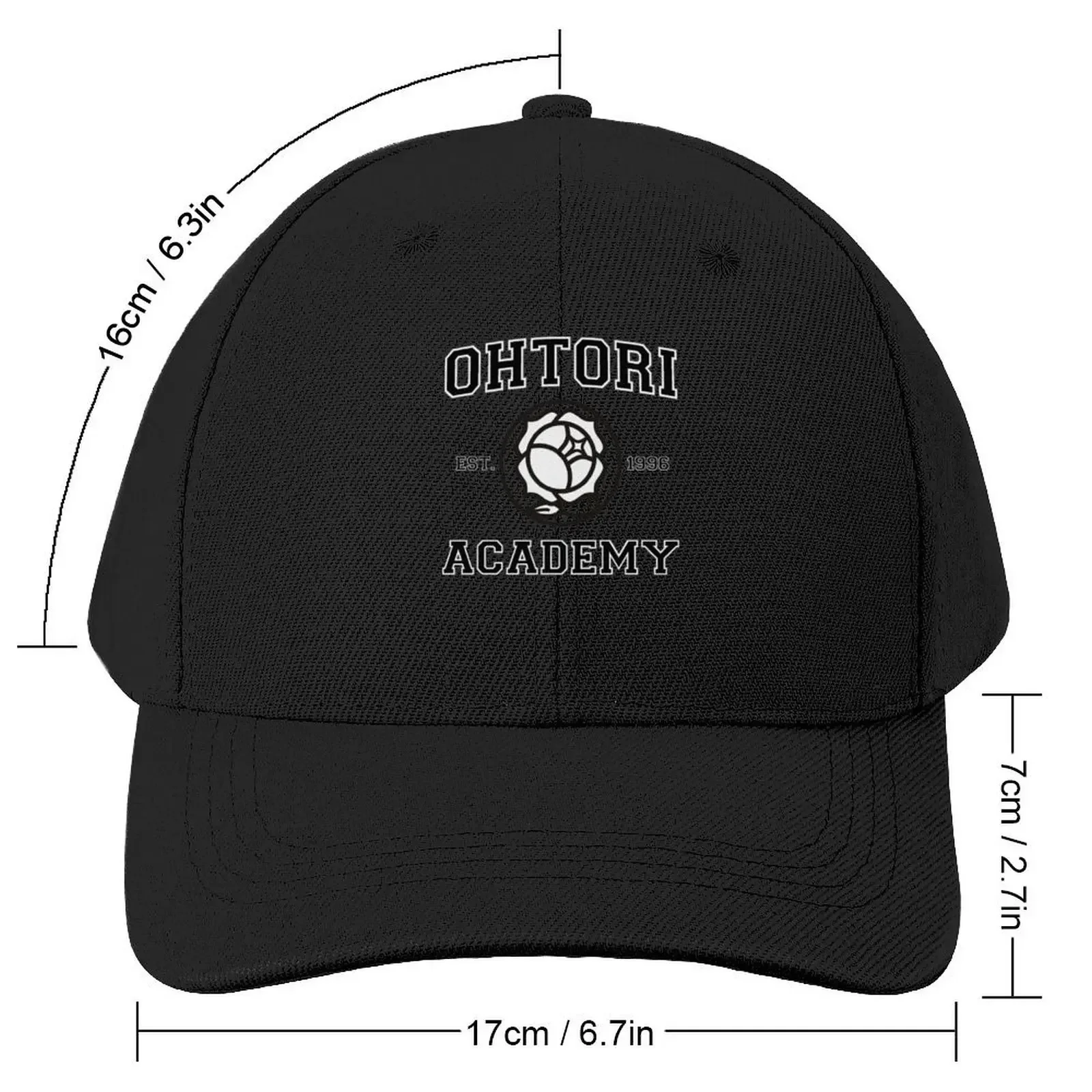 Ohtori Academy Baseball Cap Sun Cap hiking hat Girl Men's