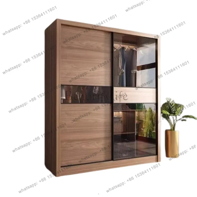 Factory Direct Storage Hanging Wardrobe Clothes Dressing Perfume Wooden Wardrobe Organization Clothing Ropero Para Gurdar Ropaho