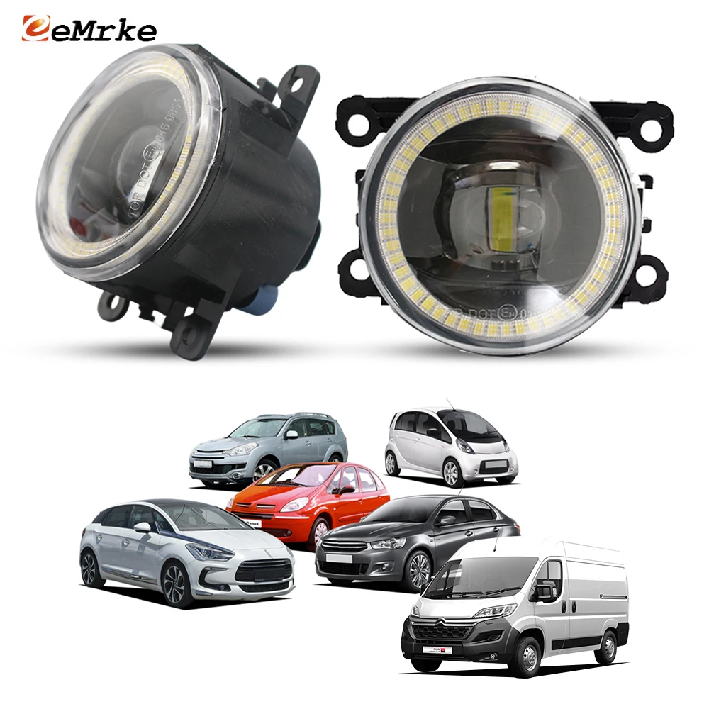 

Светодиодные противотуманные фары Angel Eye 30W DRL H11 для Citroen C5, C6, C-Crosser, C-Elysee, C-Zero, Jumper, DS4, DS5, Xsara Picasso 2005-