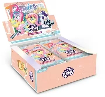 NEW KAYOU My Little Pony Card English Good Moonlight Stars Fun Shadow Gift  Box series Cute Anime Collection Cards Toys Gifts