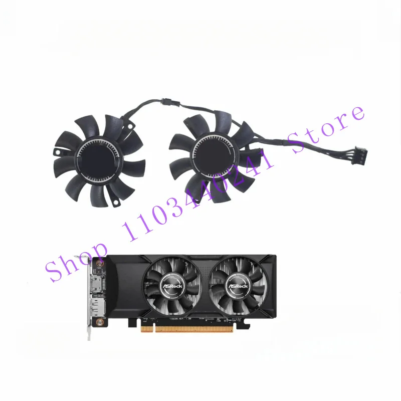 WYORESY 47MM FD5010U12S Graphics card fan For ASRock Arc A310 Low Profile 4GB Fan A310