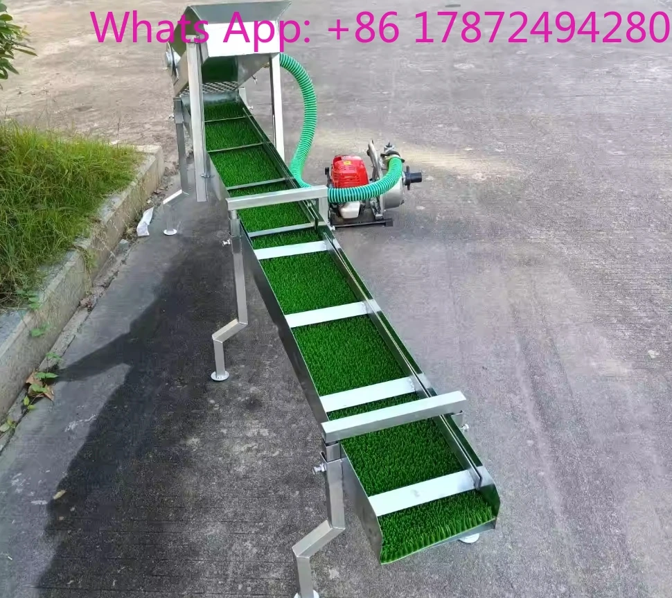 Portable Alluvial Gold Sluice Box Automatic Powered Gold Panning Chute