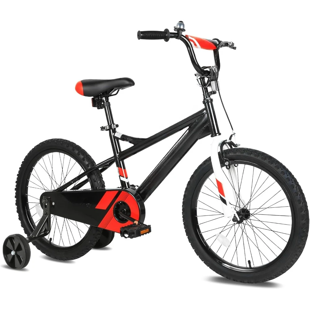 Kids Bike, 16 Inch Children Bicycle for Boys Girls Ages 4-12 Years Old, Multiple Color Options Rider Height 38-60 Inch, Bicycle