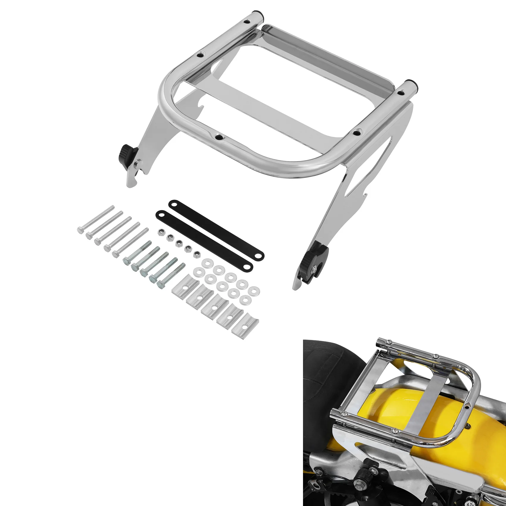 Motorcycle Detachable Solo Mounting Luggage Rack For Harley Touring Tour Pack Road King Classic FLHRC CVO Street Glide FLHX FLTR