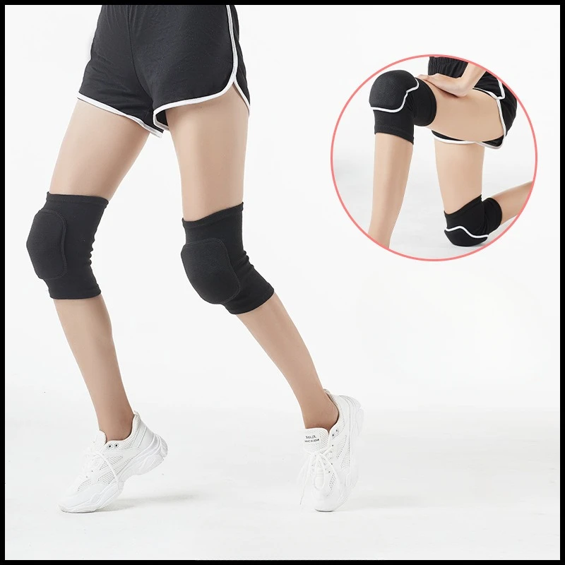 Volleyball Knee Pads for Dancers Men Women Kids Soft Breathable Knees Protective Football Dance Yoga Tennis Running Cycling Use