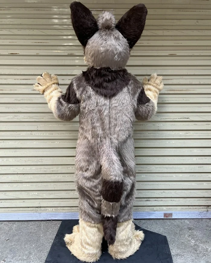 جديد أجش الكلب التميمة هالوين الهذيان الكبار لعب الأدوار الحيوان زي تمويه أداء حفلة عيد ميلاد