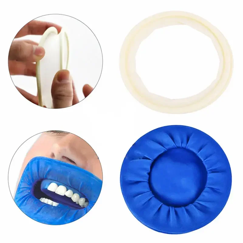 10pcs Consumables Disposable products Dentals oral cavity O-type rubber dam sterile mouth opener Hygiene Lip Retractor