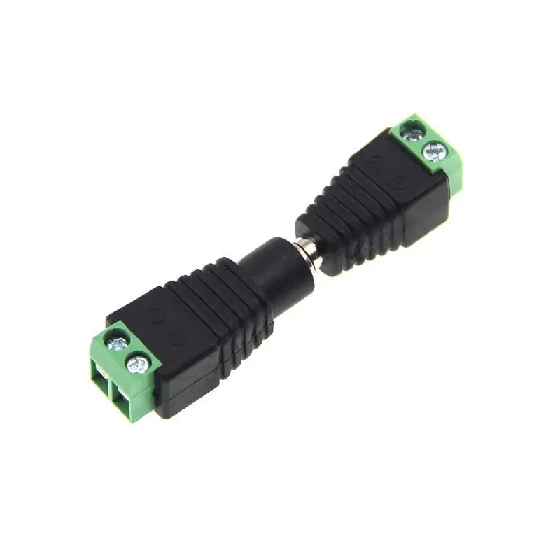 10 Par Złącza Zasilania DC 12V 5.5mm x 2.1mm, (10 x Męskie + 10 x Żeńskie) Adapter Wtyczki Zasilania, Złącze Zasilania DC — zdjęcie 7