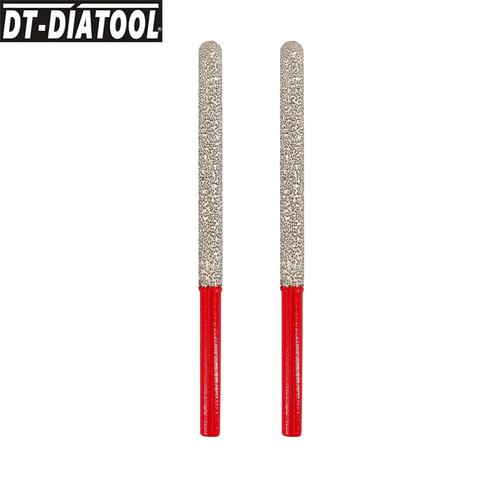 DT-DIATOOL Diamond Milling 2pcs/set 7.2mm Mortar Raking Bits Miling Finger Bit For Brick Removal M14 On Angle Grinder