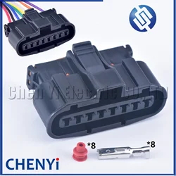 8 Pin Auto Connector V33 V34 Lancer MAF Sensor Ignition Distributor wire harness Plug MG630552-7 7223-7886-30 For Mitsubishi