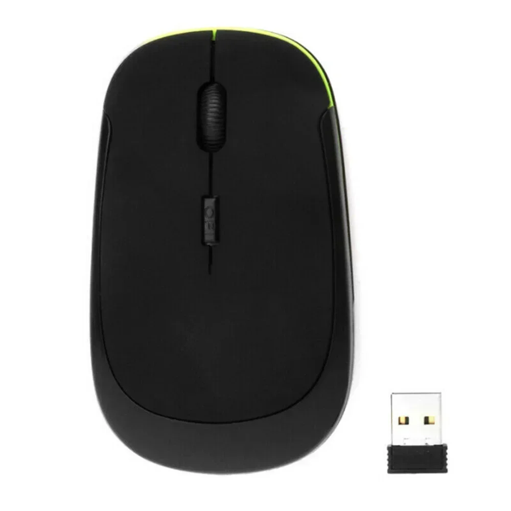Maus 2,4 GHz Mini Wireless Optical Gaming Maus Mäuse & USB Empfänger Drahtlose Computer Maus Für PC Laptop 3500