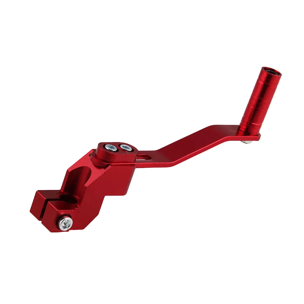 

Aluminum Alloy Gear Lever Motorcycle Footrest Pedal Replacement Durable Foldable Maintains Performance Prevents