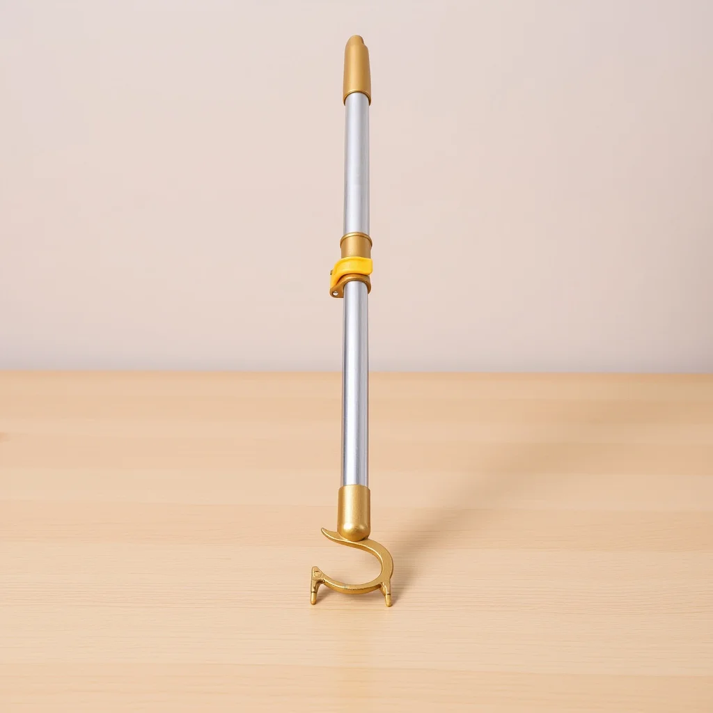 

Stainless Steel Retractable Clothesline Pole Adjustable Closet Rod Extendable Hanging Rod for Home Clothes Drying