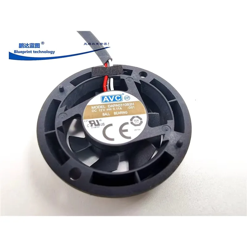 

pa Original Mute Dapa0310b2h Double Ball 12V round 41 * 10mm Turbine 4cm 4010 Cooling Fan 40*40*10MM
