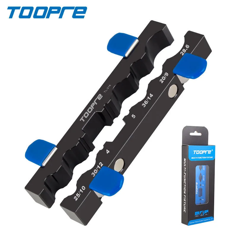 TOOPRE Bicycle Bench Vise Repair Jig Bike Hub Pedal Axle Chain-Wheel Multifunctional Clamp Repair and Maintenance Tools