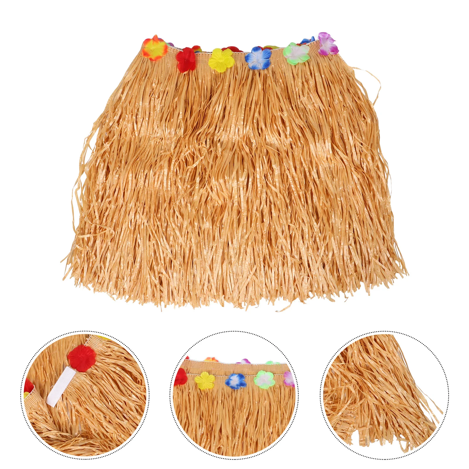 Dekorasi Rok Rumput Rok Meja Hawaii Pesta Tropis Rumbai Dekorasi Tema Pantai Perlengkapan Dapur Bar
