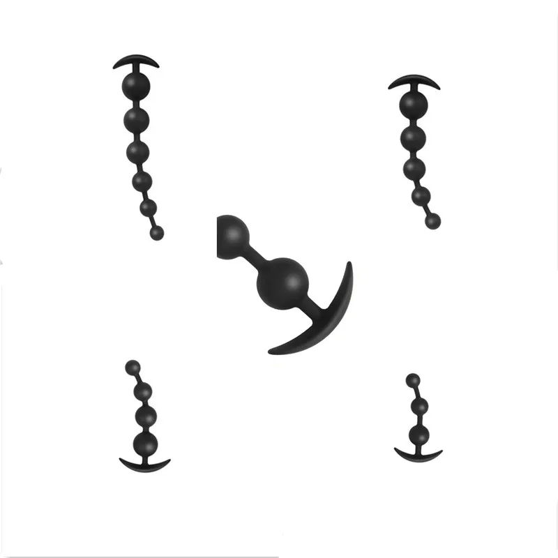 1Pc Anal Beads Balls Long Dildo Training,Silicone Anus Ass But Butt Plug,Analplug Buttplug Butplug Sex Toys,Analsex Prostate