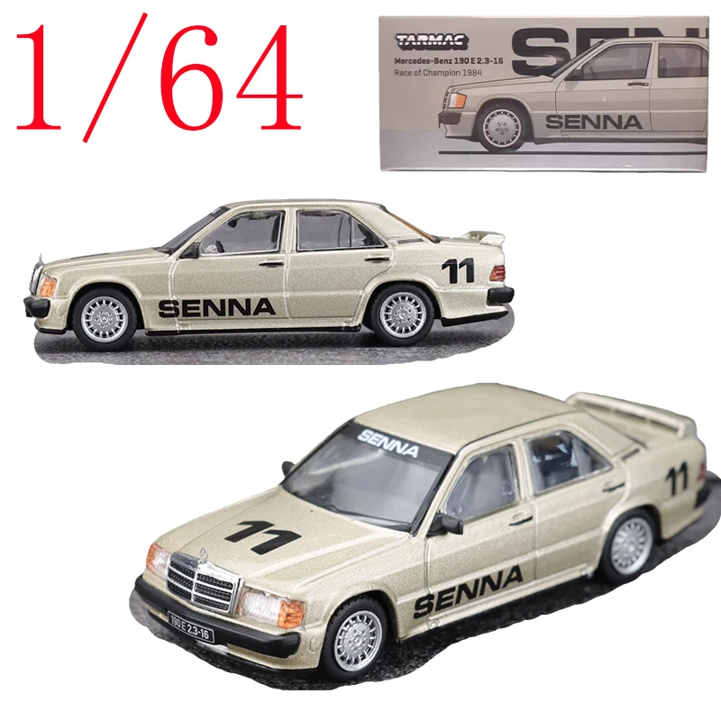 

TW литой под давлением масштаб 1/64 Mercedes-Benz 190E модель гоночного автомобиля из сплава Mercedes-Benz 190E модель спортивного автомобиля статическая коллекция орнамент